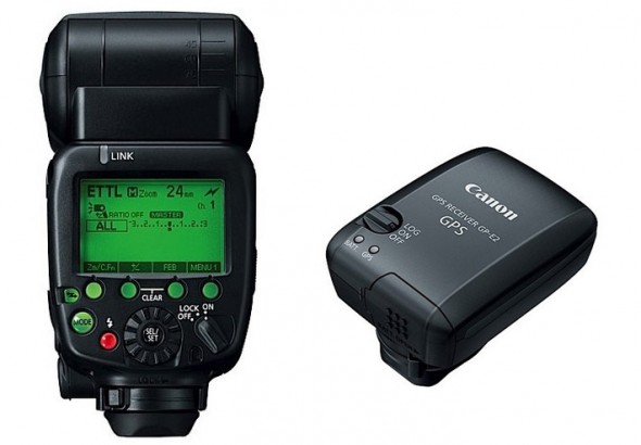 canon new flash and GPS transmitter