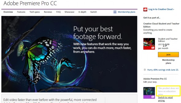 Adobe Premiere Pro CC Creative Cloud
