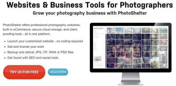 The best photography websites - Photo hosting - Sell photography | PhotoShelter